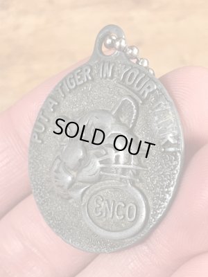 Enco　ヴィンテージ　キーホルダー　企業キャラクター　エッソタイガー　60’s