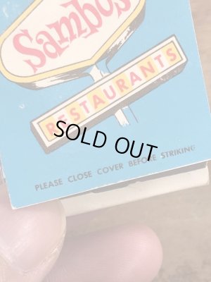 サンボ　ビンテージ　マッチブック　企業キャラクター　50~60年代