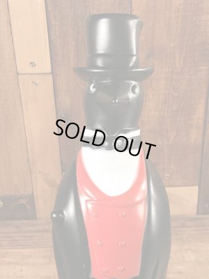 オールドクロウ ビンテージ ディスプレイフィギュア アドバタイジングキャラクター 企業物 70年代