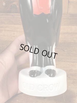 オールドクロウ　ヴィンテージ　プラスチックドール　企業キャラクター　アドバタイジング　70’s