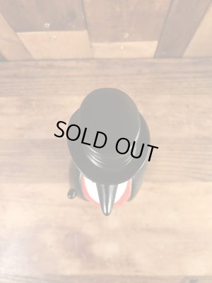 オールドクロウ　ビンテージ　ディスプレイフィギュア　企業キャラクター　アドバタイジング　70年代