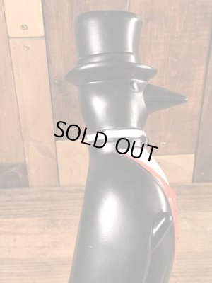 オールドクロウ ビンテージ ディスプレイフィギュア アドバタイジングキャラクター 企業物 70年代