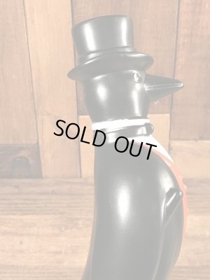 オールドクロウ　ビンテージ　ディスプレイフィギュア　企業キャラクター　アドバタイジング　70年代