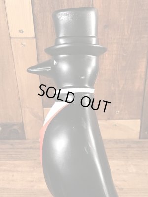 オールドクロウ ビンテージ ディスプレイフィギュア アドバタイジングキャラクター 企業物 70年代