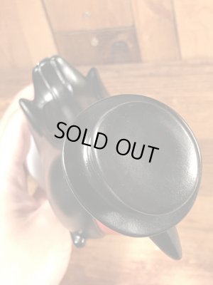 オールドクロウ　ビンテージ　ディスプレイフィギュア　アドバタイジングキャラクター　企業物　70年代