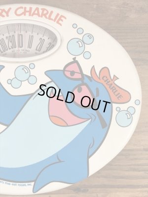 チャーリーツナ ビンテージ 体重計 アドバタイジングキャラクター 企業物 70年代