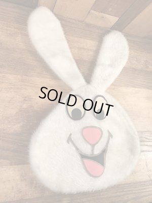 トリックスラビット　ビンテージ　クッションカバー　アドバタイジングキャラクター　企業物　70年代