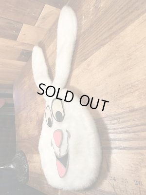 トリックスラビット　ビンテージ　クッションカバー　アドバタイジングキャラクター　企業物　70年代