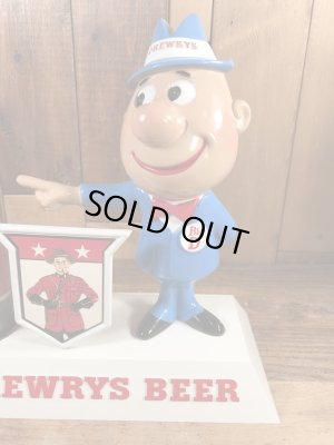 Drewry's　ヴィンテージ　ストアディスプレイフィギュア　企業キャラクター　アドバタイジング　50’s