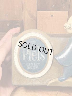 ピールズビール　ビンテージ　ディスプレイ什器　アドバタイジングキャラクター　企業物　70年代