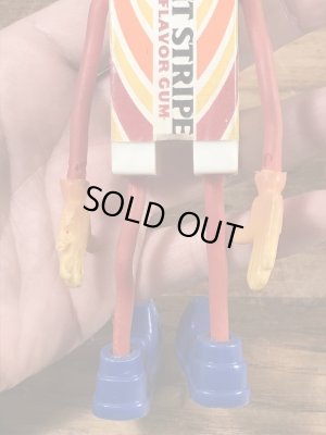 Mr. Fruit Stripe　ヴィンテージ　Funny Bend　企業キャラクター　ベンダブルフィギュア　60’s