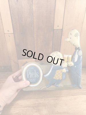 バート＆ハリー　ヴィンテージ　Piels Beer　企業キャラクター　アドバタイジング　70’s