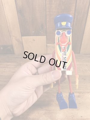 Mr. Fruit Stripe　ヴィンテージ　Funny Bend　企業キャラクター　ベンダブルフィギュア　60’s