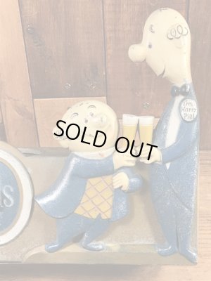 バート＆ハリー　ヴィンテージ　Piels Beer　企業キャラクター　アドバタイジング　70’s