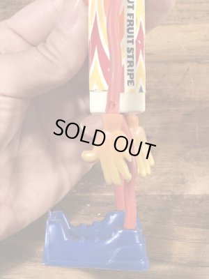 Mr. Fruit Stripe　ヴィンテージ　Funny Bend　企業キャラクター　ベンダブルフィギュア　60’s