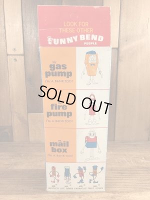 Miss Meter Maid　ヴィンテージ　Funny Bend　企業キャラクター　ベンダブルフィギュア　60’s