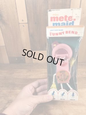 Miss Meter Maid　ヴィンテージ　Funny Bend　企業キャラクター　ベンダブルフィギュア　60’s