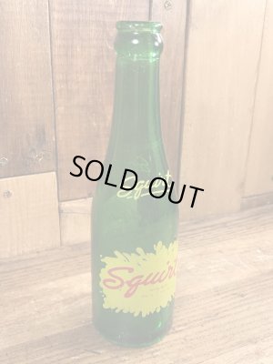スクワート　ビンテージ　瓶　アドバタイジング　企業物　40年代