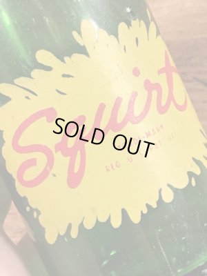 スクワート　ビンテージ　瓶　アドバタイジング　企業物　40年代