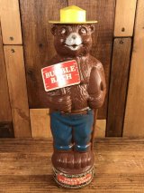 Smokey Bear Soaky Bubble Bath Bottle　スモーキーベア　ビンテージ　バブルバスボトル　シャンプーボトル　70年代