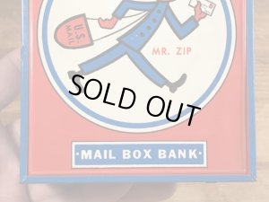 Mr. Zip ヴィンテージ 貯金箱 企業キャラクター ノベルティ 60’s