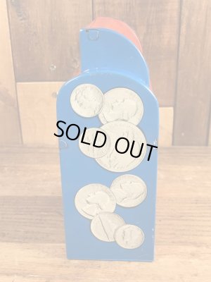 Mr. Zip ヴィンテージ 貯金箱 企業キャラクター ノベルティ 60’s