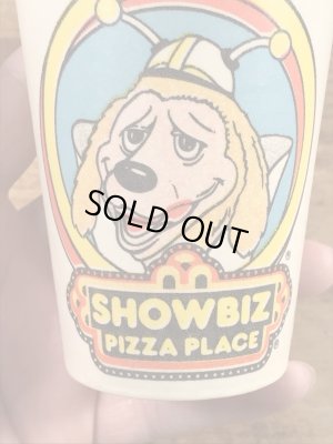 Show Biz Pizza　ヴィンテージ　ペーパーカップ　企業キャラクター　アドバタイジング　70’s