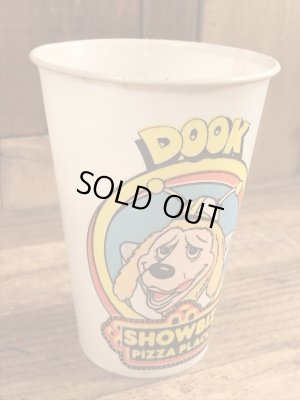 ショービズピザ　ビンテージ　紙コップ　アドバタイジングキャラクター　企業物　70年代