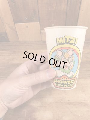Show Biz Pizza ヴィンテージ ペーパーカップ 企業キャラクター アドバタイジング 70’s