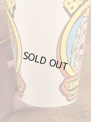 Show Biz Pizza ヴィンテージ 紙コップ 企業キャラクター アドバタイジング 70’s