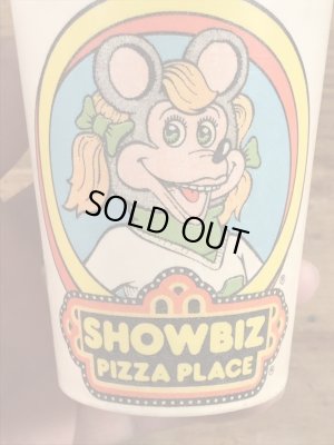 Show Biz Pizza ヴィンテージ ペーパーカップ 企業キャラクター アドバタイジング 70’s