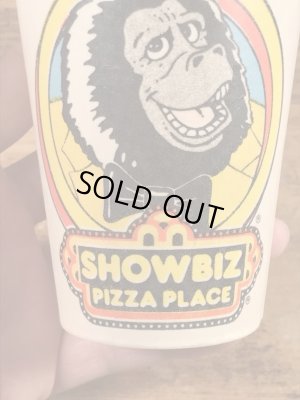 Show Biz Pizza　ヴィンテージ　紙コップ　企業キャラクター　Fatz　70’s