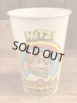 Show Biz Pizza “Mitz” Paper Cup　ショービズピザ　ビンテージ　ペーパーカップ　70年代