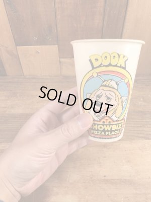 Show Biz Pizza　ヴィンテージ　ペーパーカップ　企業キャラクター　アドバタイジング　70’s