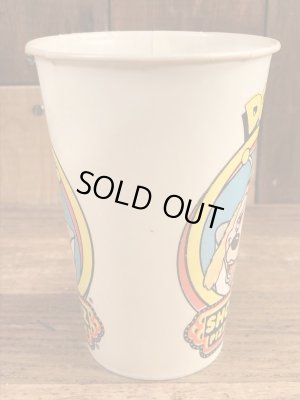 Show Biz Pizza　ヴィンテージ　ペーパーカップ　企業キャラクター　アドバタイジング　70’s