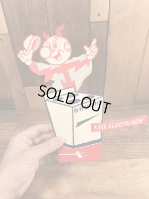 レディキロワット ヴィンテージ 店頭用ポップ 企業キャラクター ノベルティ 50’s