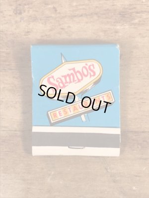 Sambo's　ヴィンテージ　マッチブック　企業キャラクター　サンボタイガー　50~60’s