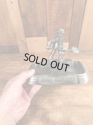 Iron Fireman　ヴィンテージ　灰皿　企業キャラクター　アドバタイジング　40’s