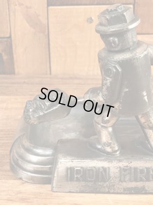 Iron Fireman　ヴィンテージ　灰皿　企業キャラクター　アドバタイジング　40’s
