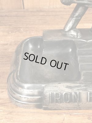 アイアンファイヤーマン　ビンテージ　アシュトレイ　アドバタイジングキャラクター　企業物　40年代