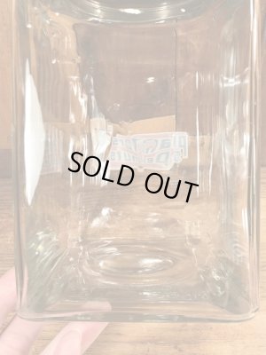 ミスターピーナッツ　ビンテージ　ガラスジャー　アドバタイジングキャラクター　企業物　~40年代