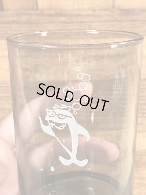 チャーリーツナ　ビンテージ　グラス　アドバタイジングキャラクター　企業物　70年代