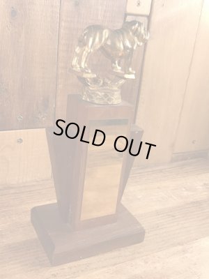 ブルドッグ　ビンテージ　トロフィー　真鍮　50年代