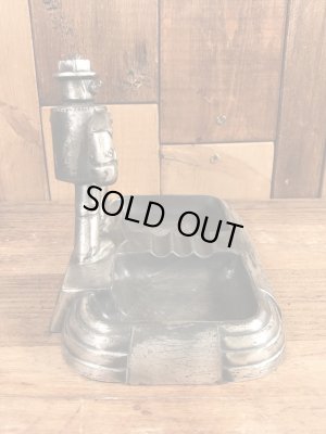 アイアンファイヤーマン　ビンテージ　アシュトレイ　アドバタイジングキャラクター　企業物　40年代