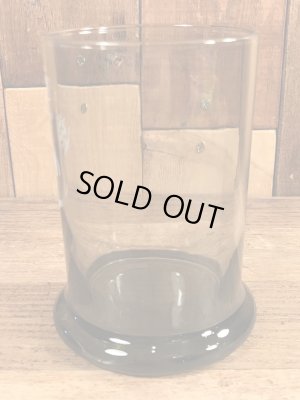 チャーリーザツナ　ヴィンテージ　ガラスコップ　企業キャラクター　ノベルティ　70’s