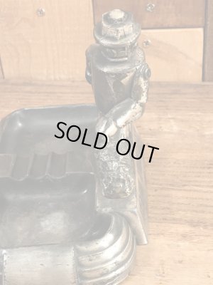 アイアンファイヤーマン　ビンテージ　アシュトレイ　アドバタイジングキャラクター　企業物　40年代