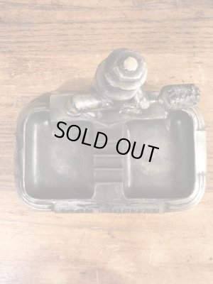 アイアンファイヤーマン　ビンテージ　アシュトレイ　アドバタイジングキャラクター　企業物　40年代