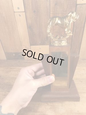 ブルドッグ　ヴィンテージ　トロフィー　ブラス　50’s