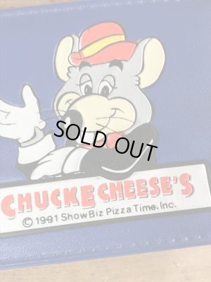 チャッキーチーズ　ビンテージ　ウォレット　アドバタイジングキャラクター　企業物　90年代