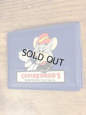 Chuck E Cheese's　ヴィンテージ　財布　企業キャラクター　ショービズピザ　90’s